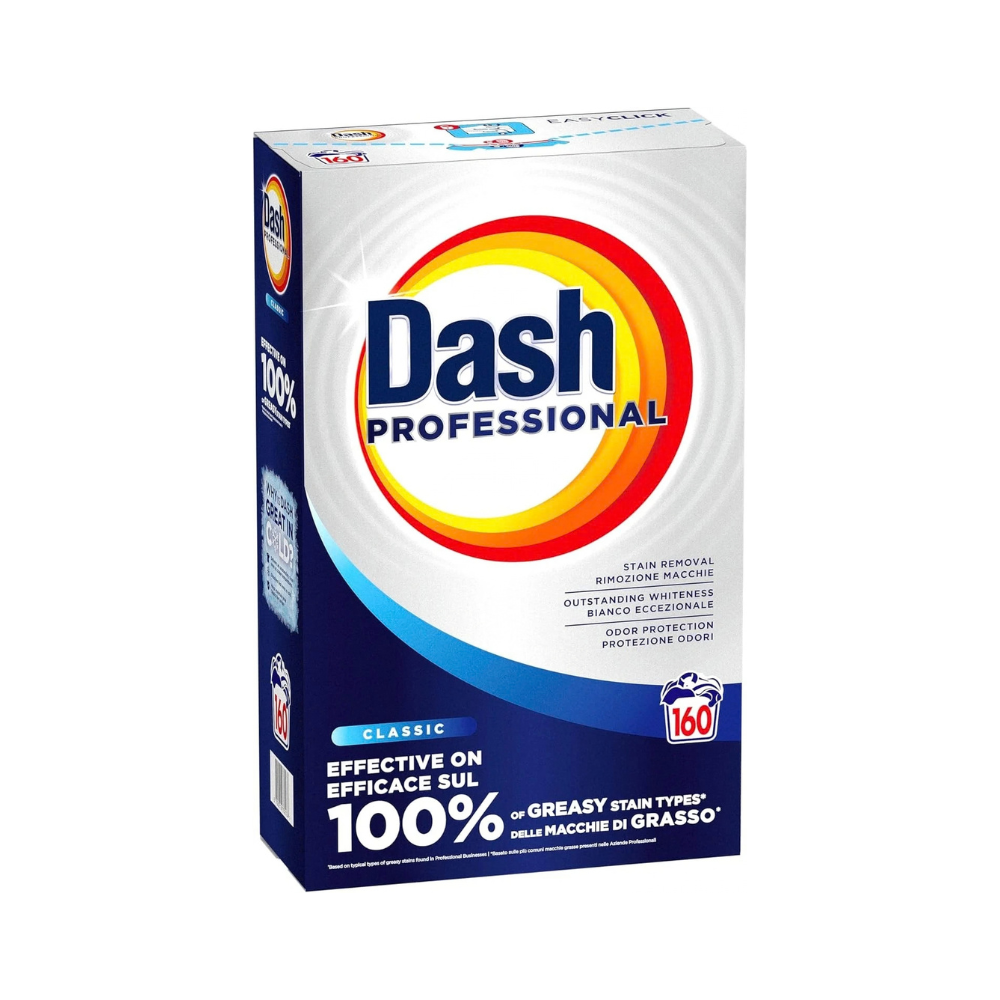 DASH - DETERSIVO IN POLVERE PROFESSIONAL 160 LAVAGI - 8KG