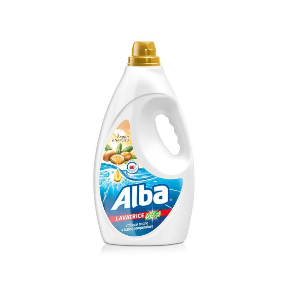 ALBA - DETERGENTE LAVATRICE LIQUIDO CONCENTRATO ARGAN E NARCISO 60 lavaggi