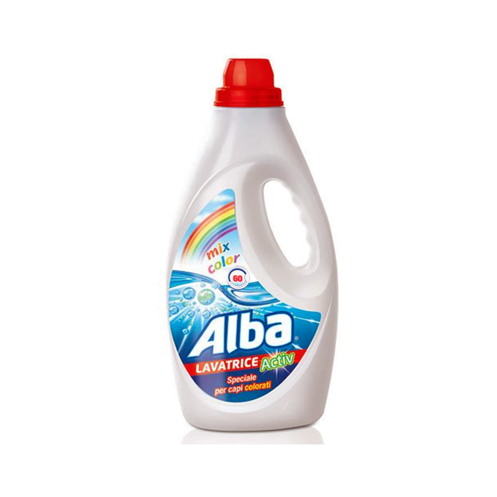 ALBA - DETERGENTE LAVATRICE LIQUIDO CONCENTRATO MIX COLOR 60 lavaggi