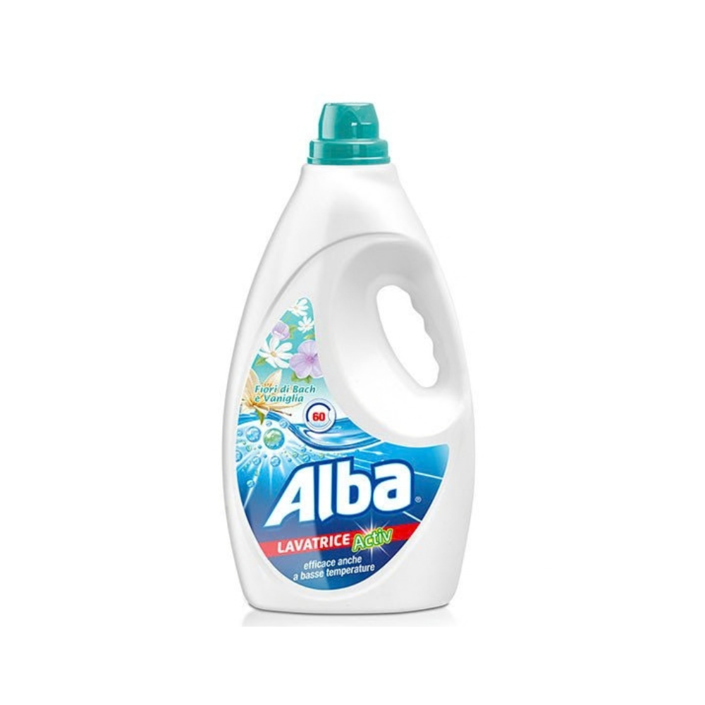 ALBA - DETERGENTE LAVATRICE LIQUIDO CONCENTRATO FIORI DI BACH 60 lavaggi