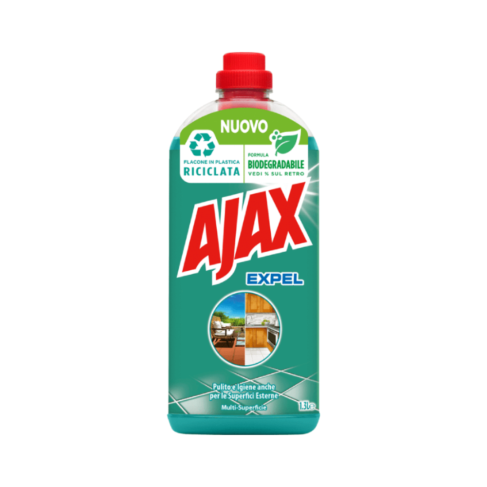 AJAX - EXPEL DETERGENTE PAVIMENTI LIQUIDO MULTI-SUPERFICIE -  1,25l