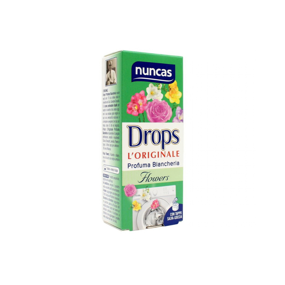 NUNCAS - DROPS PROFUMA BIANCHERIA FLOWERS - 100ML