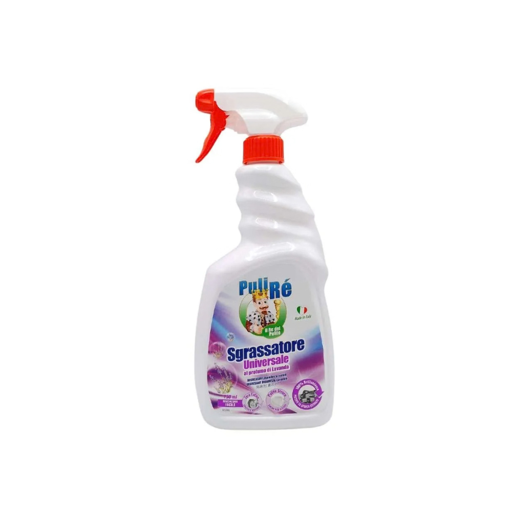 PULIRE' - SGRASSATORE UNIVERSALE SPRAY LAVANDA - 750ML