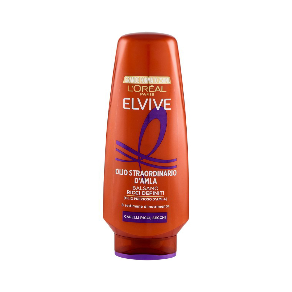 L'OREAL PARIS - ELVIVE BALSAMO OLIO STRAORDINARIO D'AMLA RICCI DEFINITI - 250ML