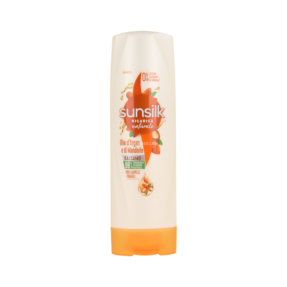 SUNSILK - BALSAMO OLIO D'ARGAN E DI MANDORLE - 200ML