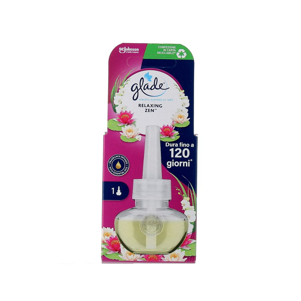 GLADE - ELECTRIC SCENTED OIL RICARICA RELAXING ZEN - 20ML