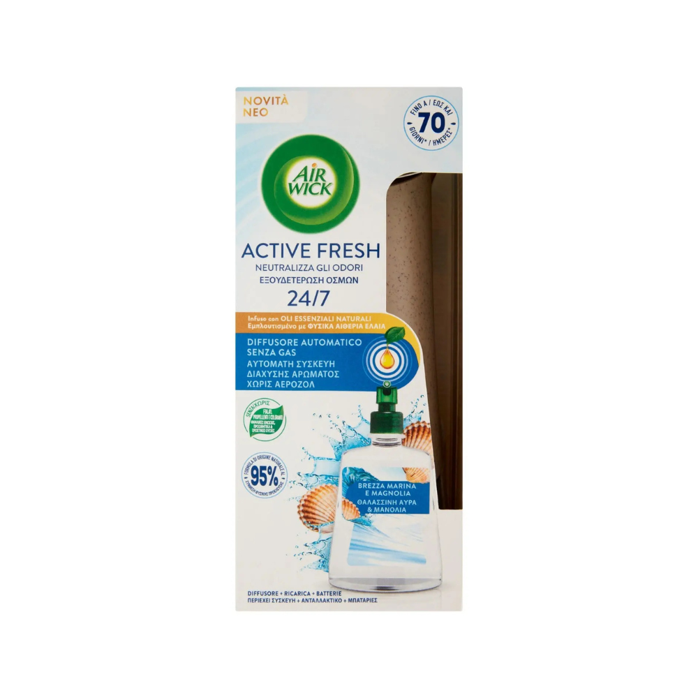 AIR WICK - ACTIVE BASE BREZZA MARINA E MAGNOLIA