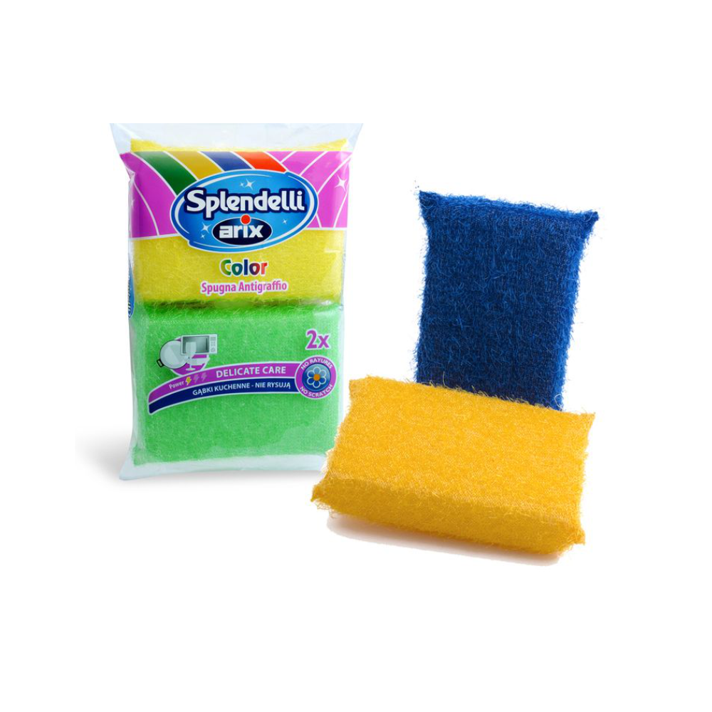 ARIX - SPLENDELLI SPUGNA ANTIGRAFFIO - 2PZ