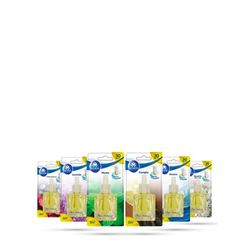SETABLU - RICARICA PROFUMATORE AMBIENTE - ASSORTITI