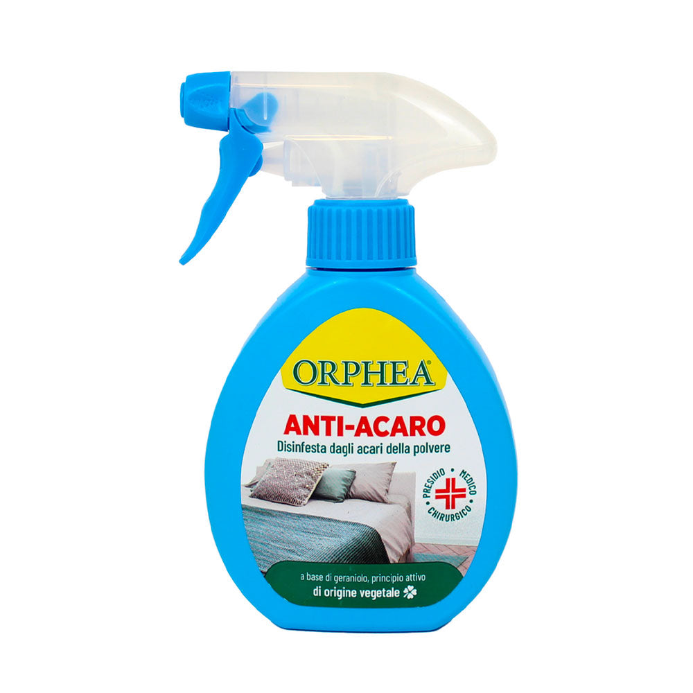 ORPHEA - INSETTICIDA ANTI-ACARO SPRAY PROTEZIONE NATURALE CASA - 150ML