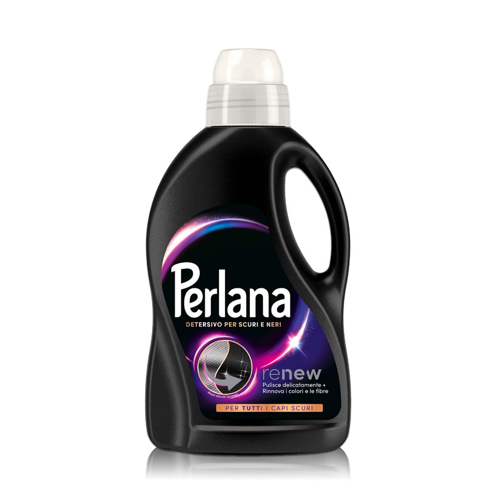 PERLANA - DETERSIVO LIQUIDO BUCATO LAVATRICE CAPI SCURI E NERI 28 LAVAGGI