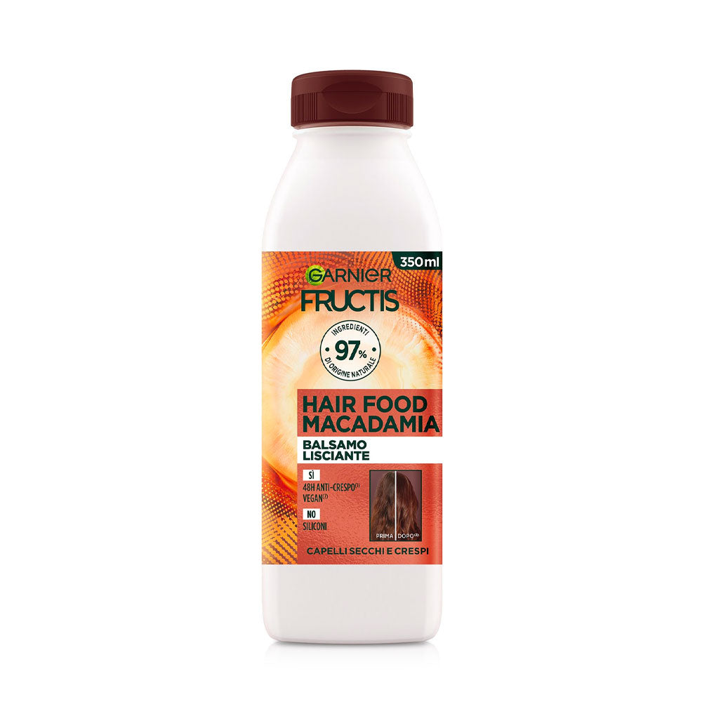 GARNIER - FRUCTIS HAIR FOOD MACADAMIA BALSAMO LISCIANTE – 350ML