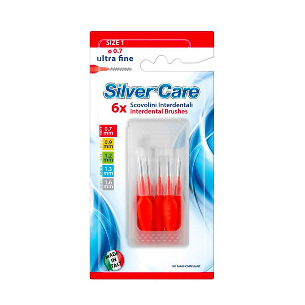 SILVER CARE - SCOVOLINI DENTALI ULTRA FINE - 6PZ