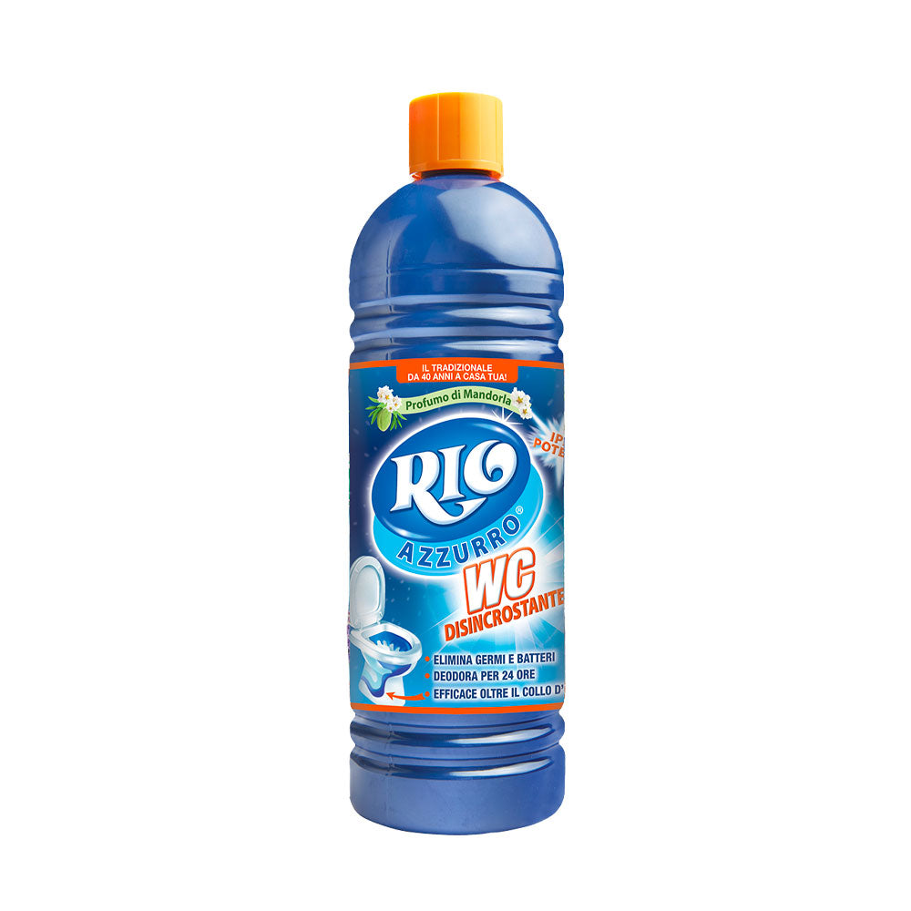RIO - AZZURRO WC DETERGENTE DISINCROSTANTE PROFUMO DI MANDORLE - 750ML