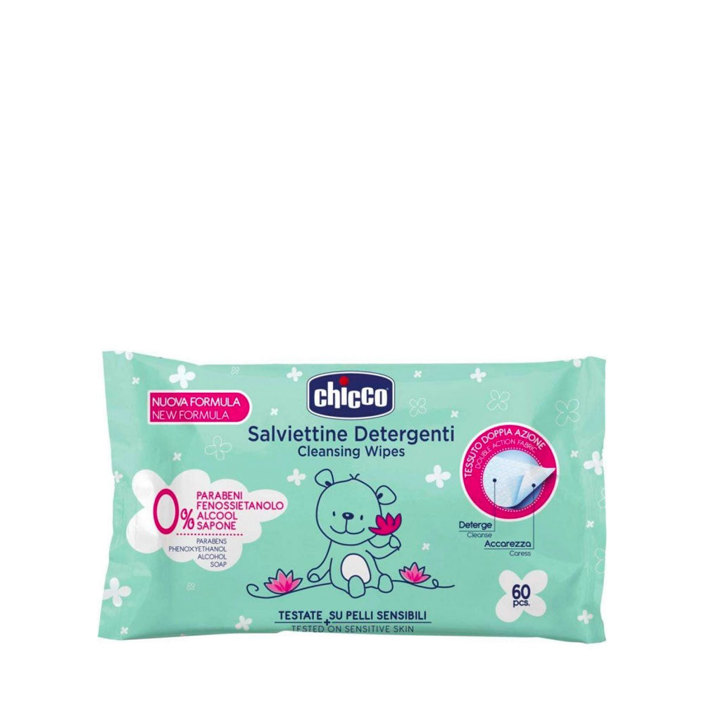 CHICCO - SALVIETTINE DETERGENTI - 60pz