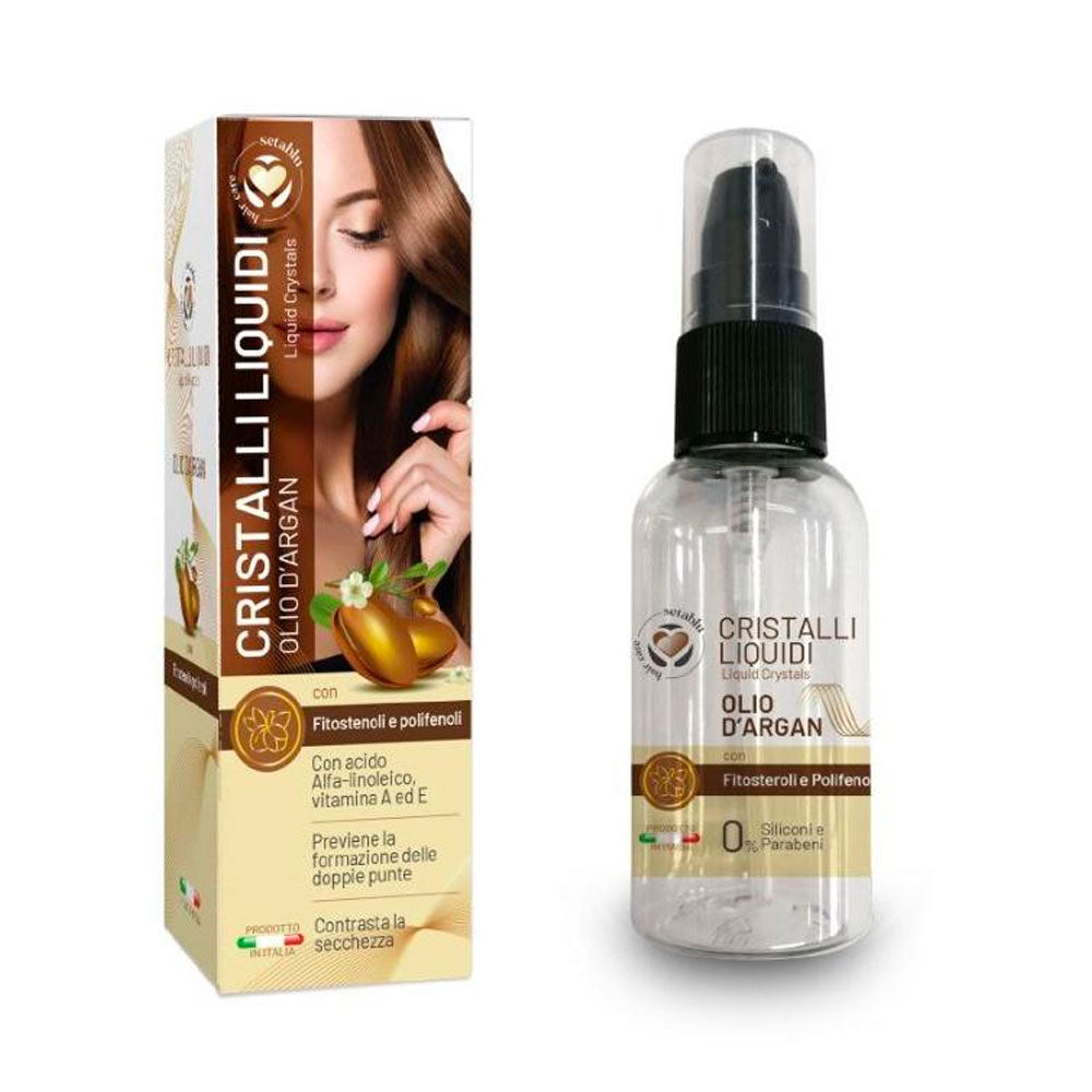 SETABLU HAIR LINE CRISTALLI LIQUIDI PER CAPELLI OLIO D'ARGAN
