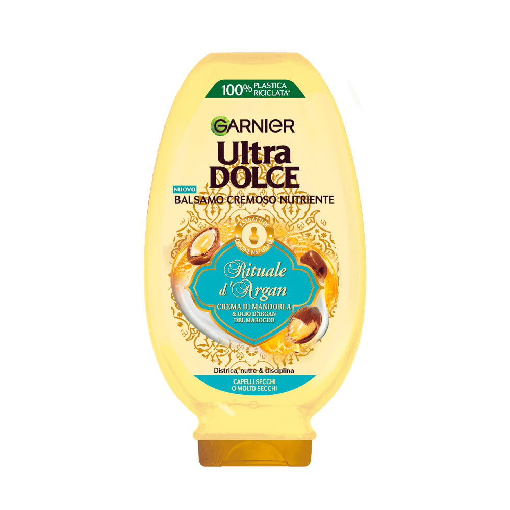 GARNIER - ULTRA DOLCE BALSAMO CREMOSO NUTRIENTE RITUALE D'ARGAN - 250ML