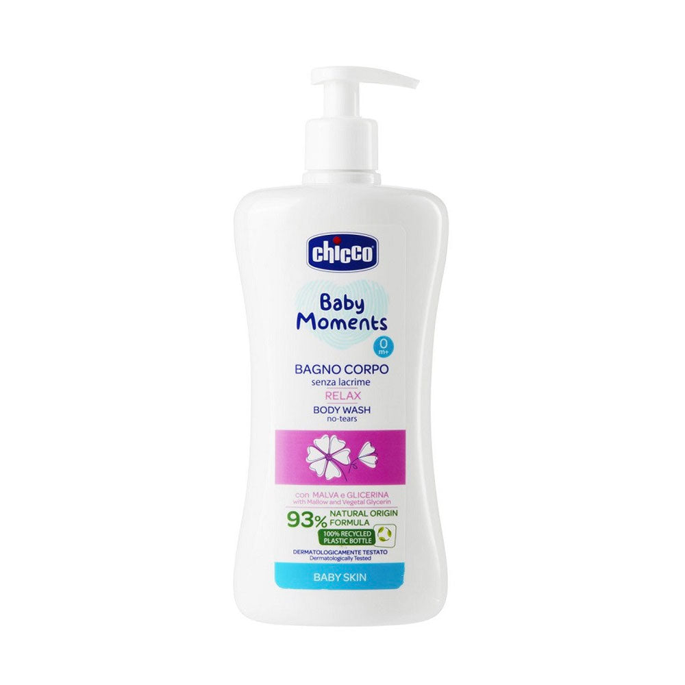 CHICCO BABY MOMENTS BAGNOSCHIUMA CORPO RELAX SENZA LACRIME 500ml