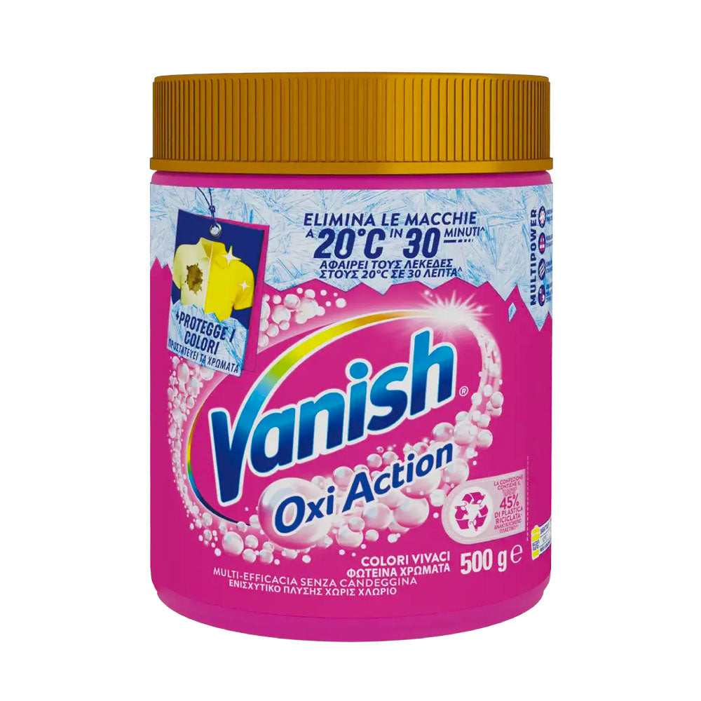 VANISH - SMACCHIATORE OXI ACTION POLVERE PINK - 500G