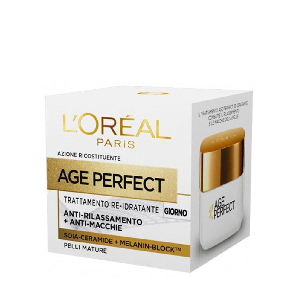 L'OREAL PARIS - AGE PERFECT RE-IDRATANTE ANTI RILASSAMENTO ANTI-MACCHIE GIORNO - 50ML
