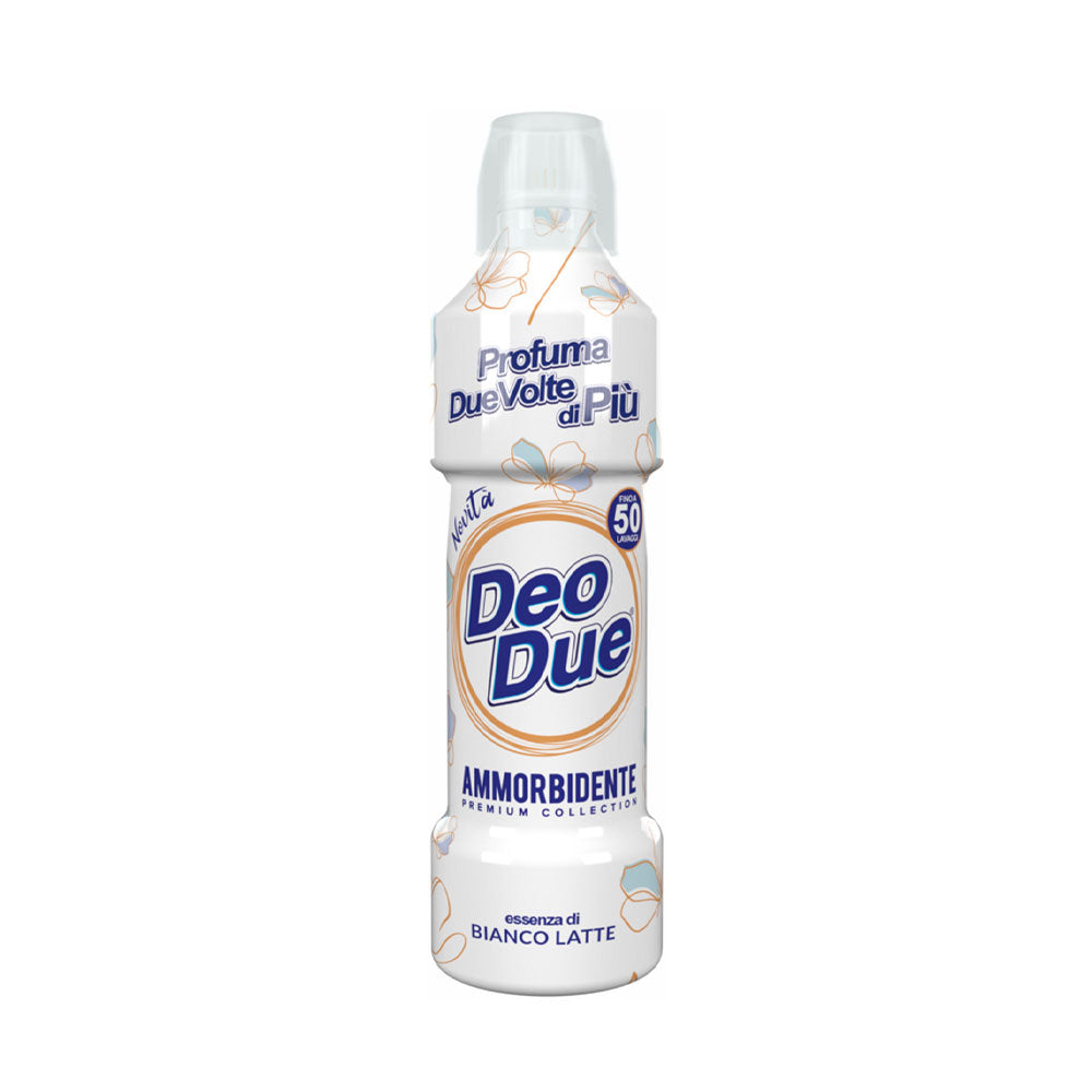 DEO DUE - MORBIDO AMMORBIDENTE LIQUIDO PREMIUM COLLECTION ESSENZA DI BIANCO LATTE 1L