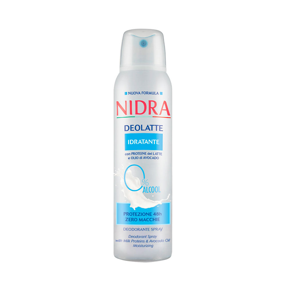 NIDRA - DEODORANTE SPRAY DEOLATTE IDRATANTE - 150ML