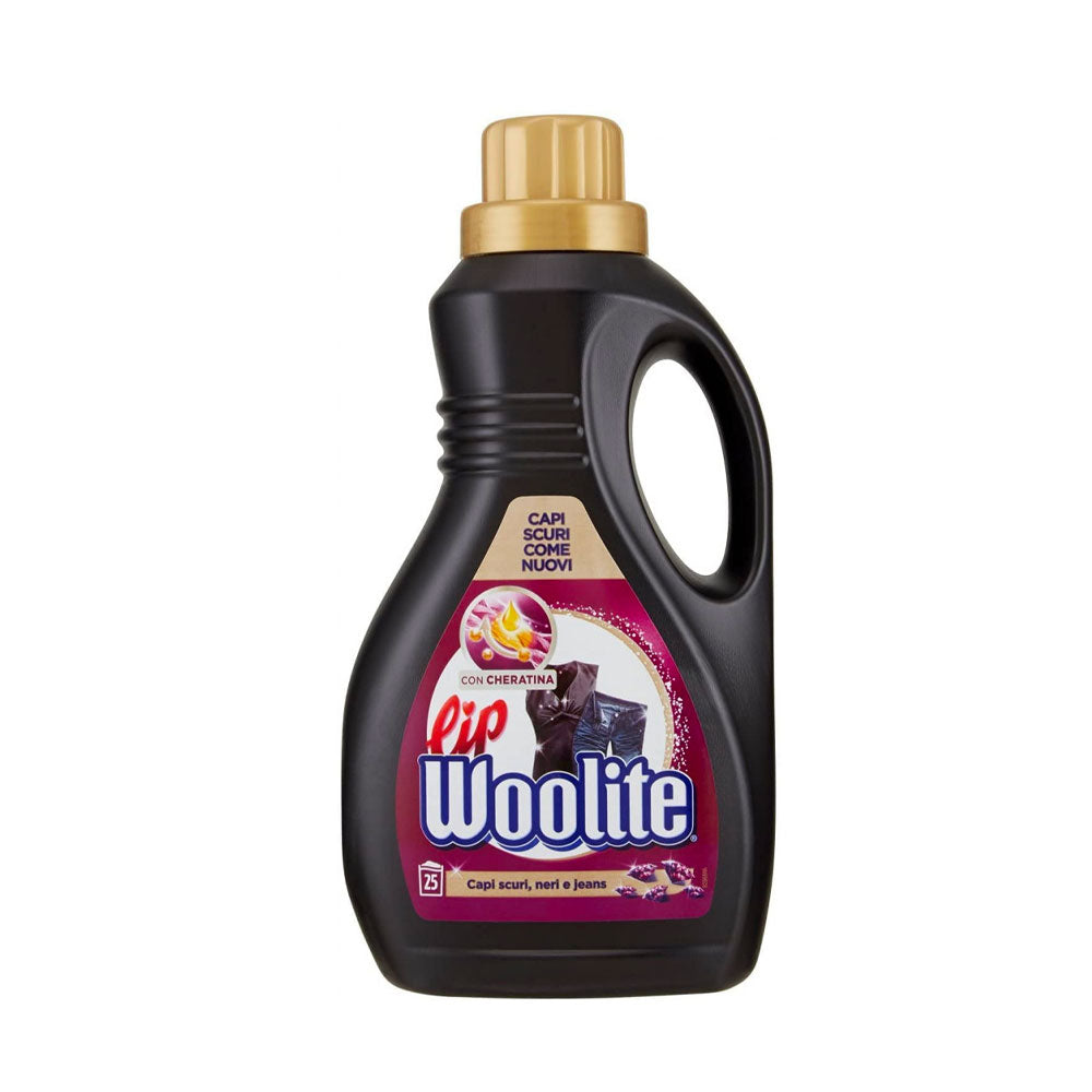 LIP - WOOLITE DETERSIVO LIQUIDO LAVATRICE PER CAPI SCURI,NERI E JEANS - 25 LAVAGGI