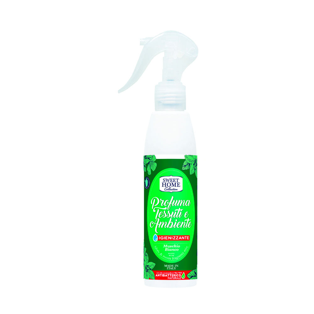 SWEET HOME - PROFUMATORE AMBIENTI E TESSUTI MUSCHIO BIANCO - 250ML