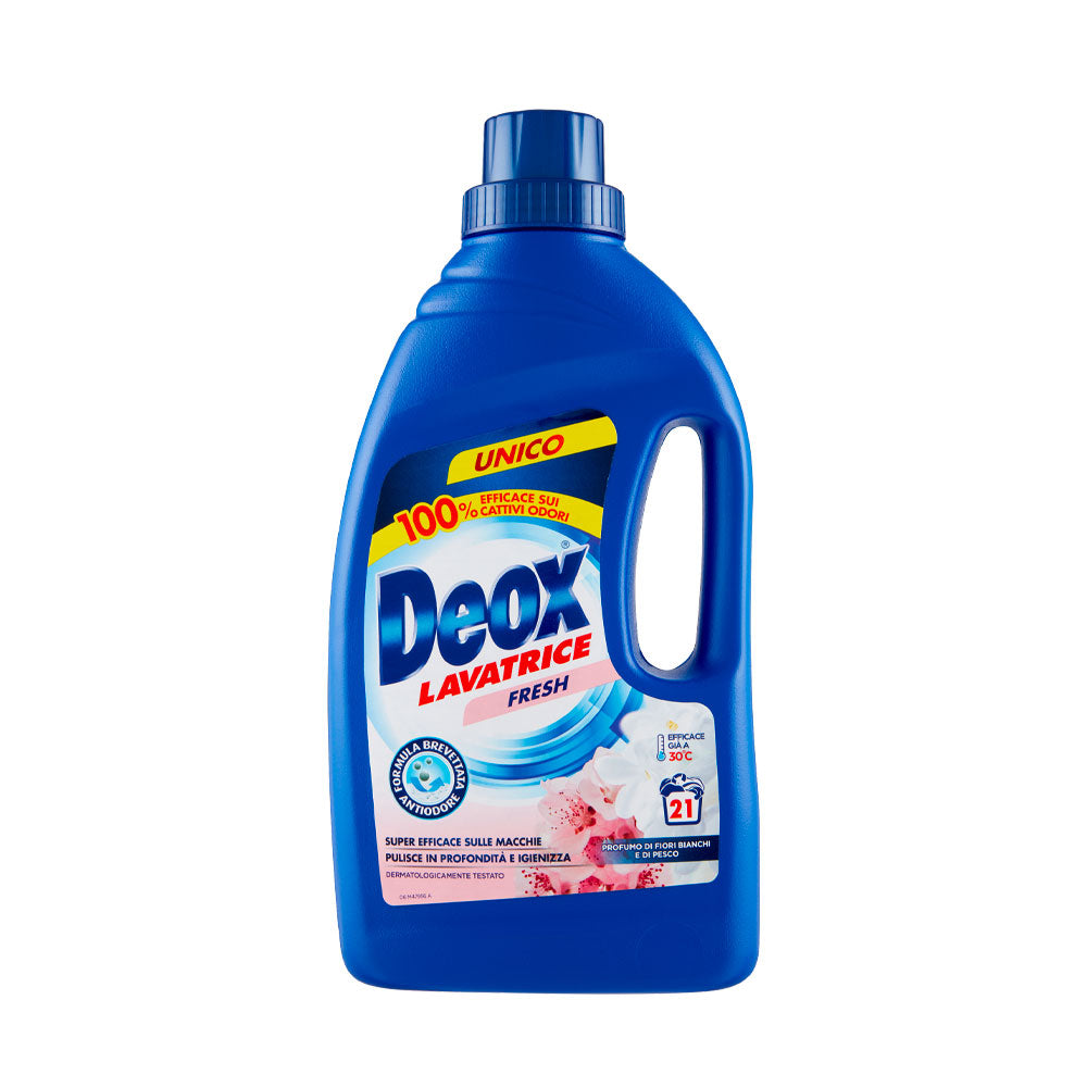 DEOX - DETERSIVO LAVATRICE LIQUIDO FRESH 21 lavaggi
