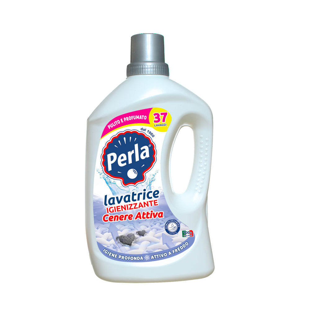PERLA - DETERSIVO LIQUIDO LAVATRICE CENERE ATTIVA - 37LAVAGGI