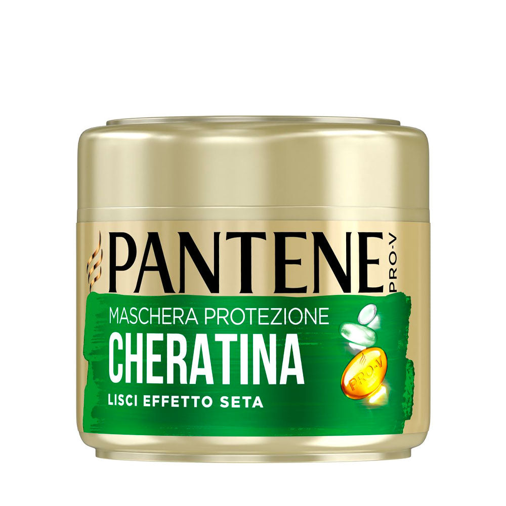 PANTENE - PRO-V MASCHERA CAPELLI PROTEZIONE CHERATINA LISCI EFFETTO SETA - 300ML