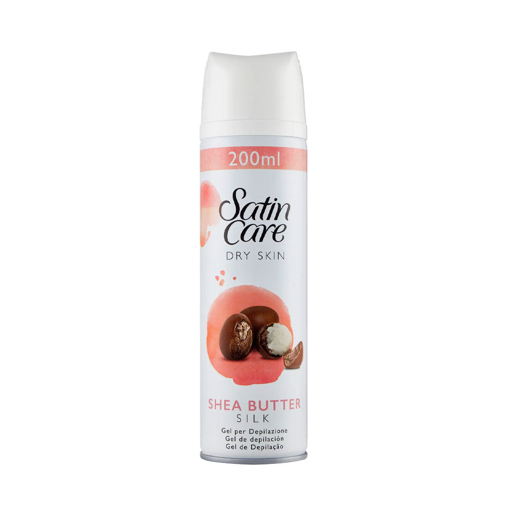 SATIN CARE - GEL PER DEPILAZIONE DONNA CON BURRO DI KARITÈ - 200 ML