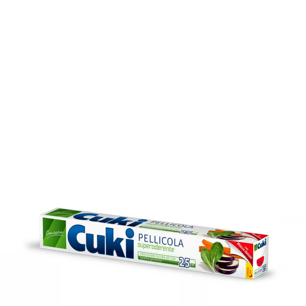 CUKI CONSERVA PELLICOLA ALIMENTI ROTOLO SUPERADERENTE 25m