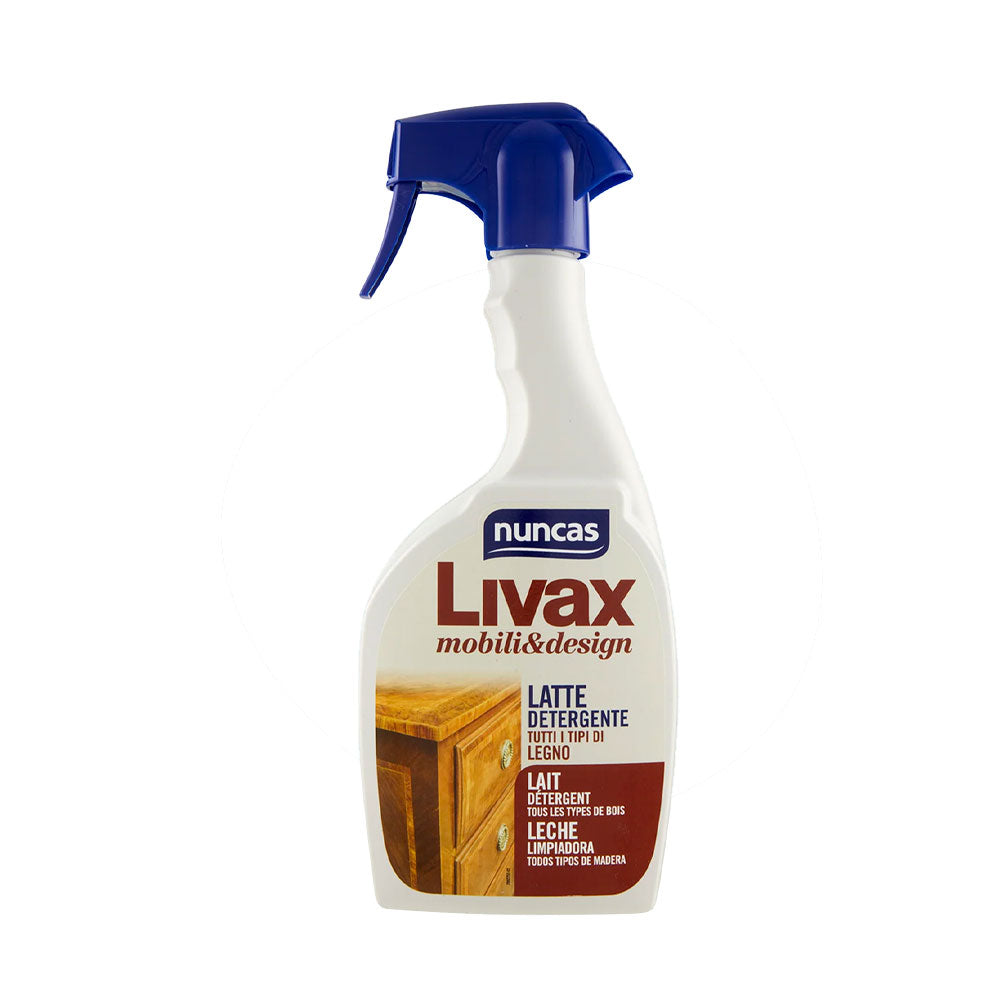 NUNCAS - LIVAX MOBILI&DESIGN LATTE DETERGENTE LEGNO - 500ML