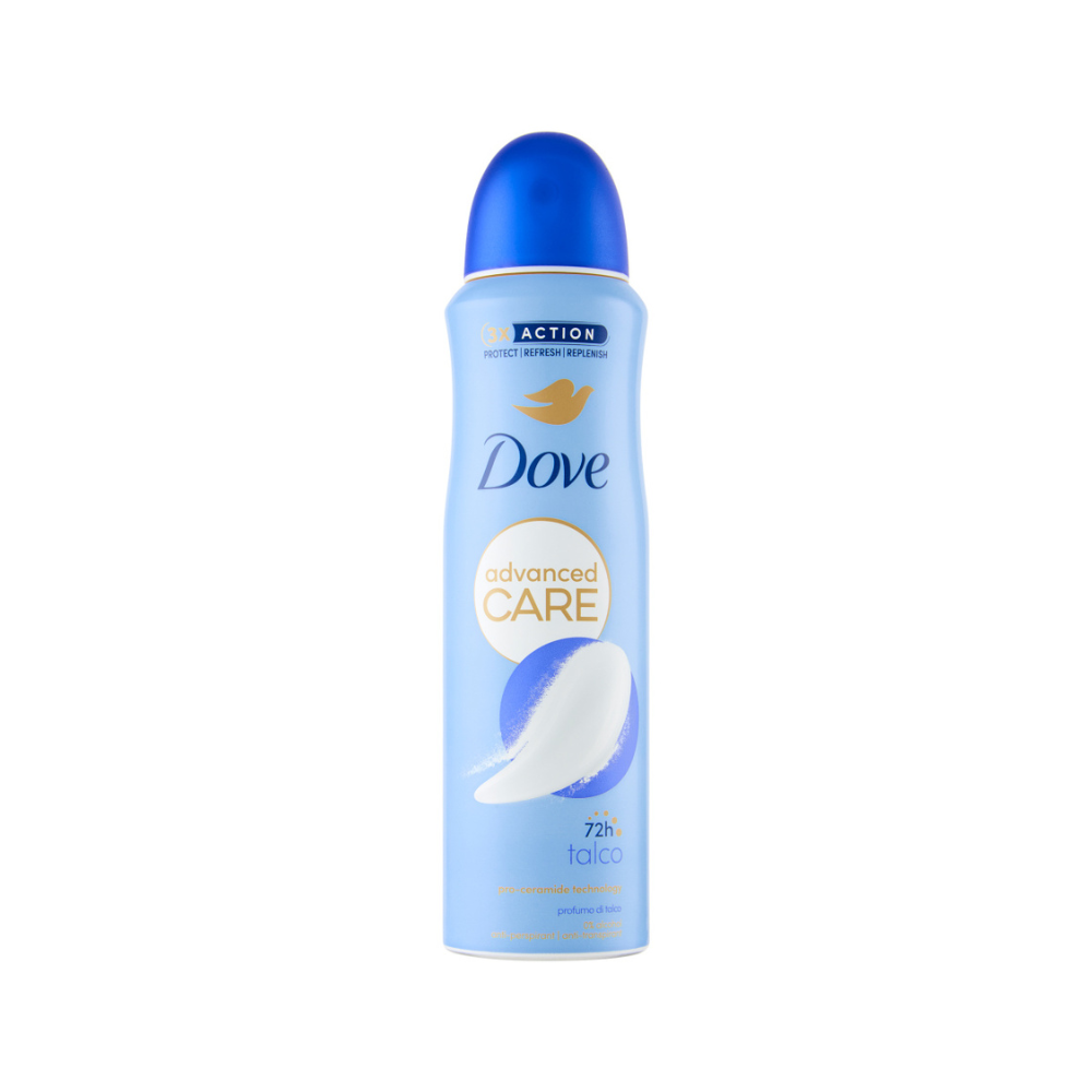 DOVE DEODORANTE SPRAY TALCO ADVANCED CARE 150 ML