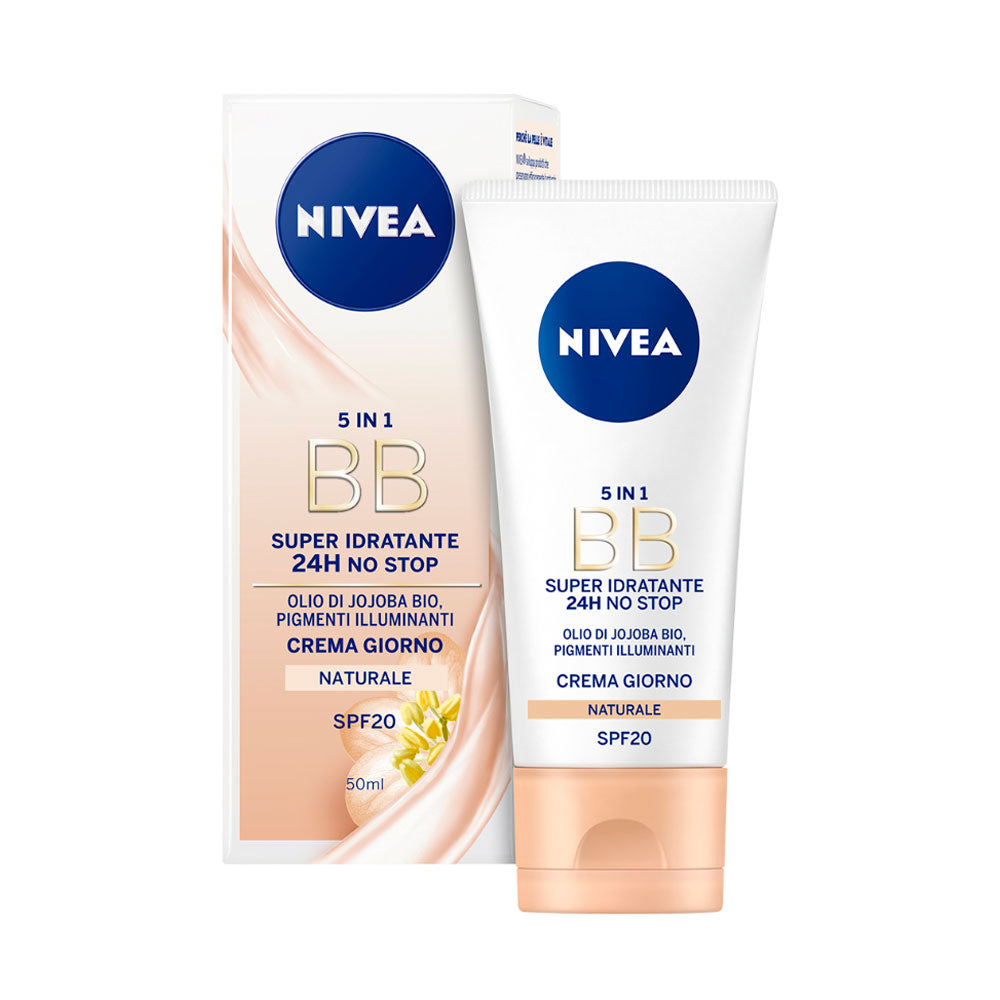 NIVEA - 5 in 1 BB CREAM SUPER IDRATANTE NATURALE SPF15 - 50ML