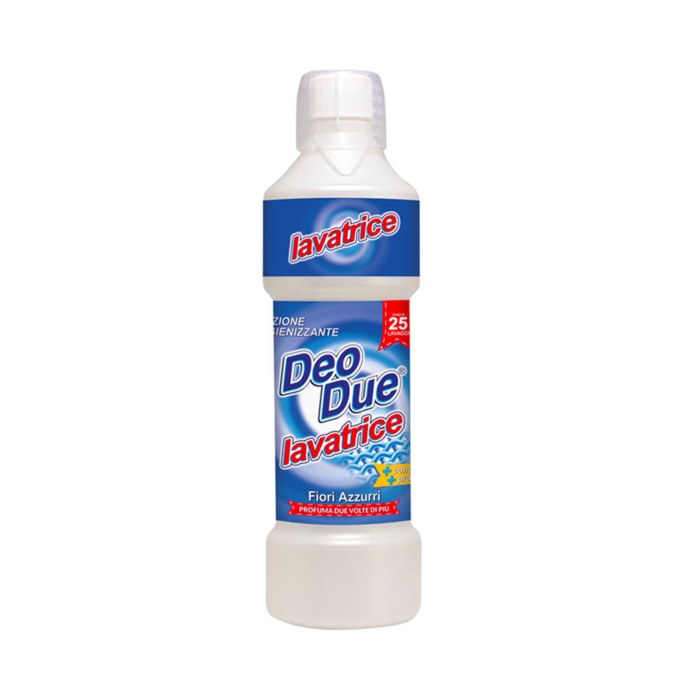 DEO DUE - DETERSIVO LAVATRICE LIQUIDO FIORI AZZURRI 1l