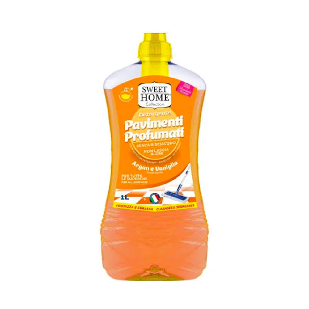 SWEET HOME - DETERGENTE PAVIMENTI ARGAN E VANIGLIA 1L