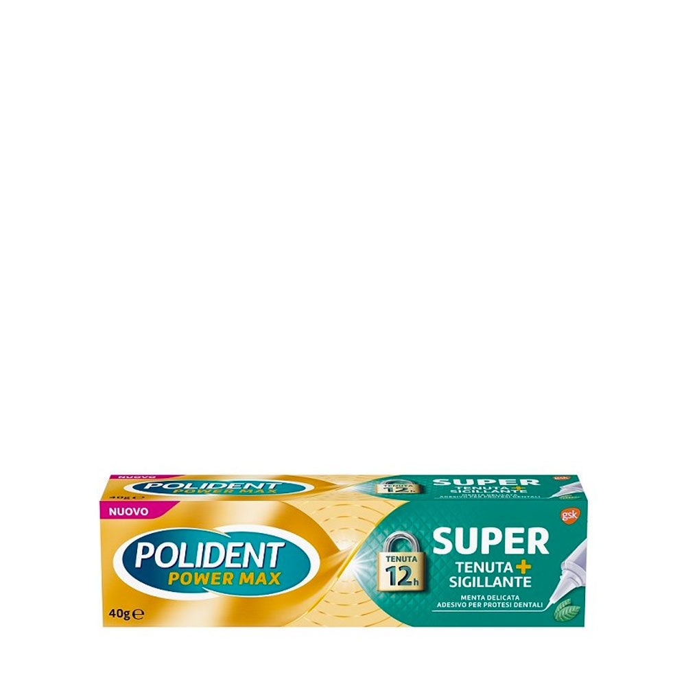 POLIDENT - POWER MAX SIGILLANTE PROTESI SUPER MENTA DELICATA - 40g