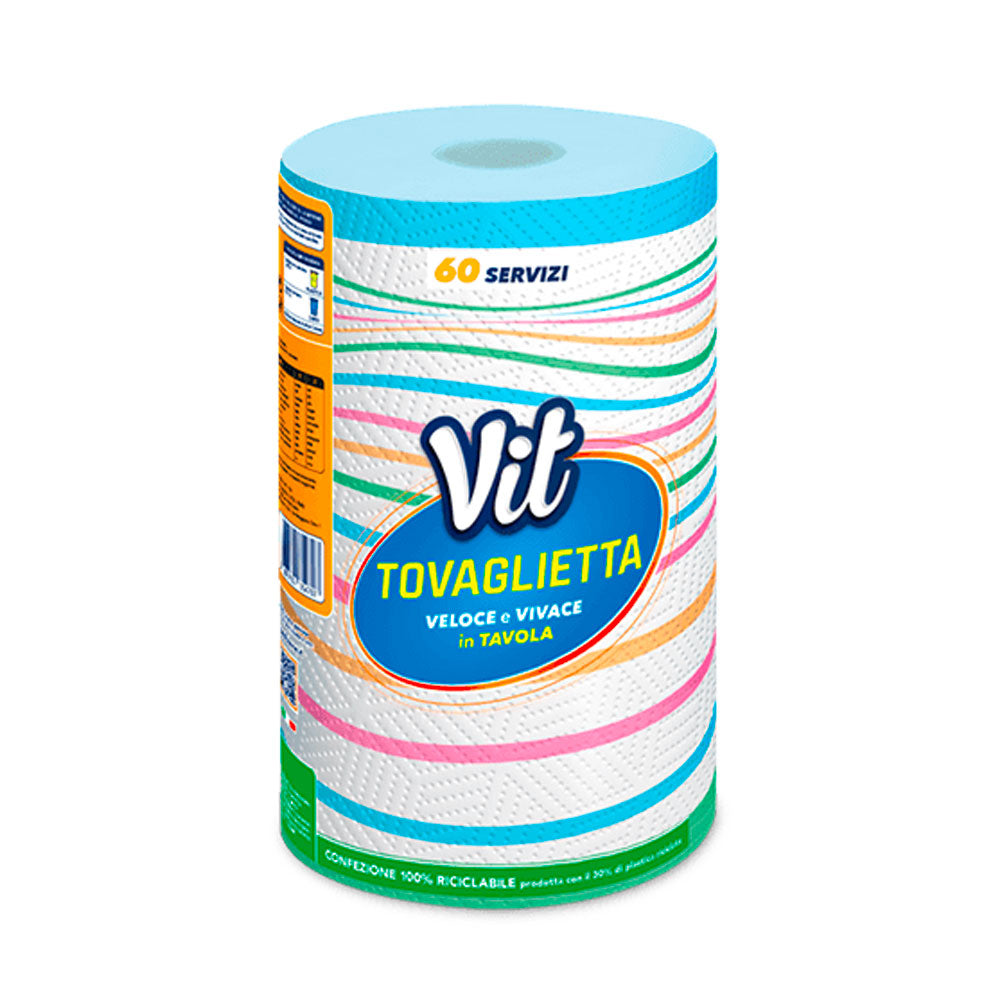 VIT - TOVAGLIETTA - ROTOLO 60 PEZZI