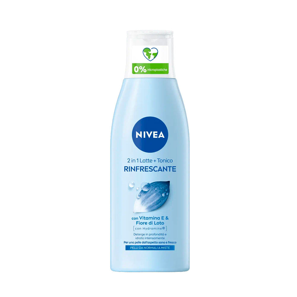 NIVEA - 2 IN 1 LATTE + TONICO RINFRESCANTE - 200ML