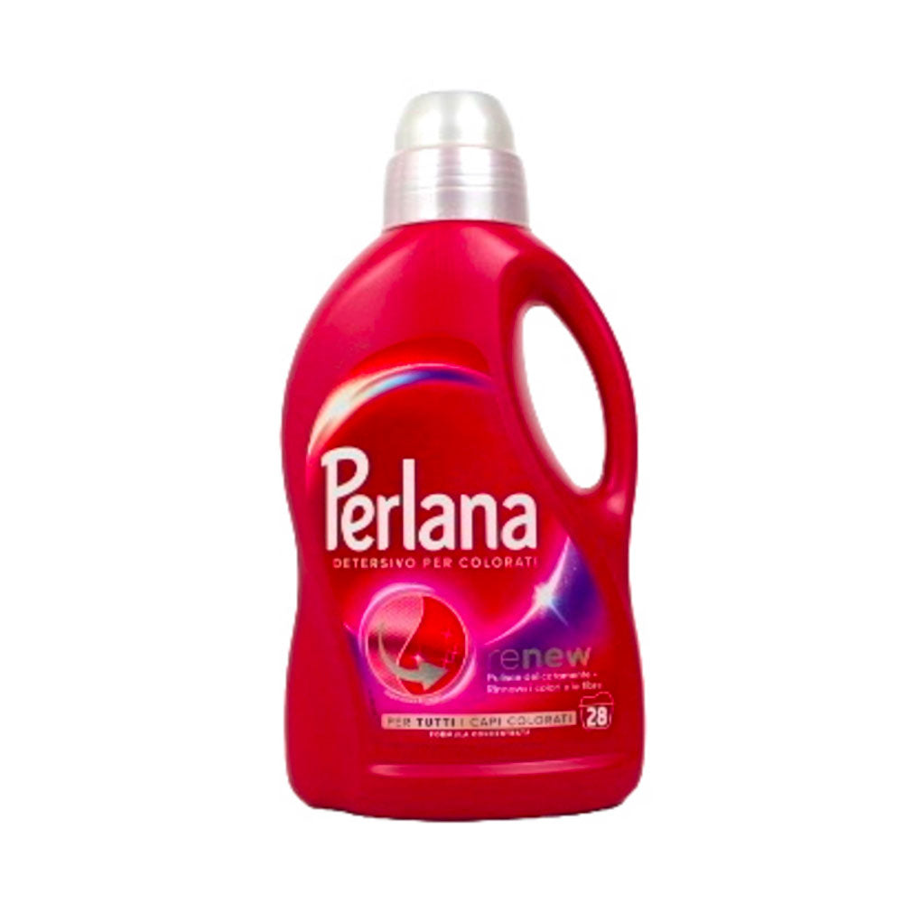 PERLANA - DETERSIVO LIQUIDO BUCATO LAVATRICE CAPI COLORATI 28 LAVAGGI