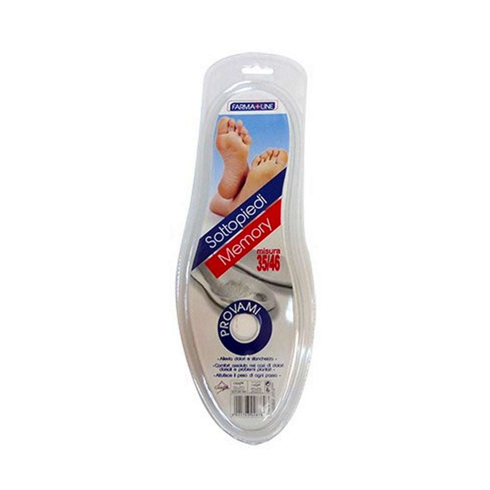 FARMA+LINE - SOTTOPIEDI MEMORY SOLETTA IN MEMORY FOAM