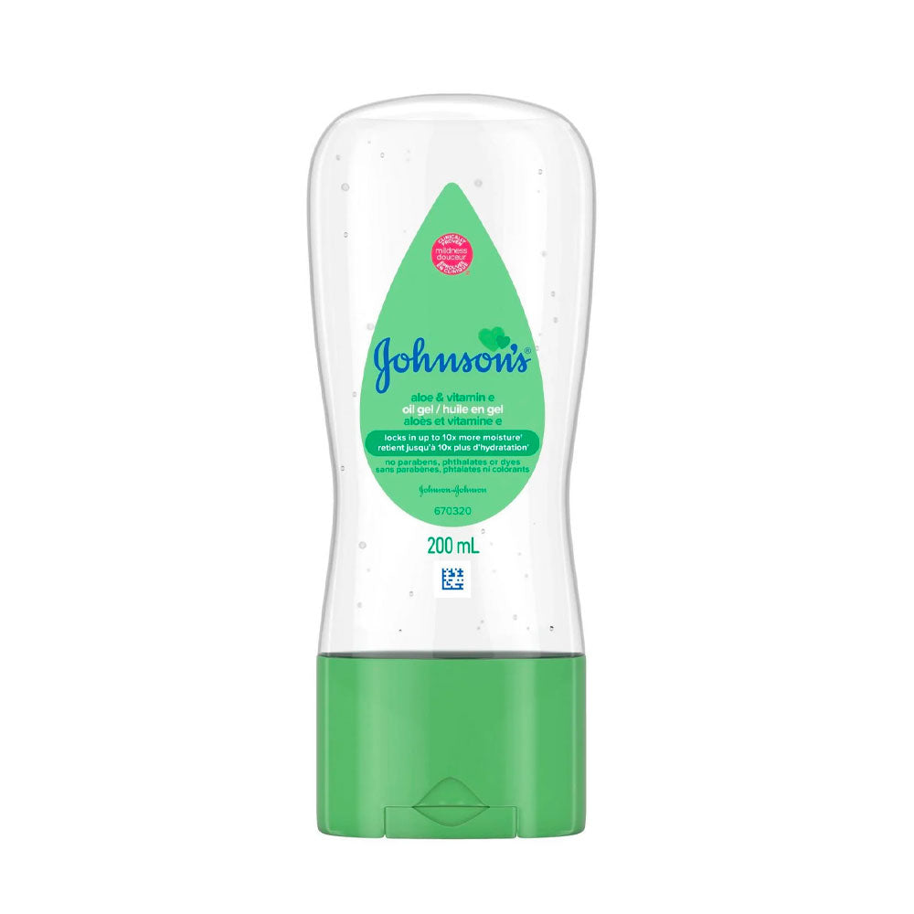 JOHNSON'S - BABY OLIO CORPO GEL ALOE VERA + VITAMINA E - 200ML