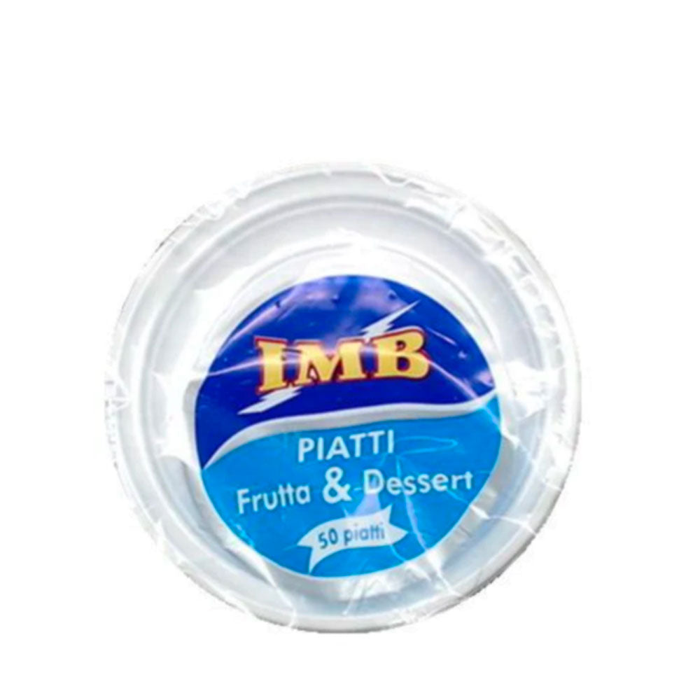 IMB - PIATTO IN PLASTICA PER FRUTTA 50 pz