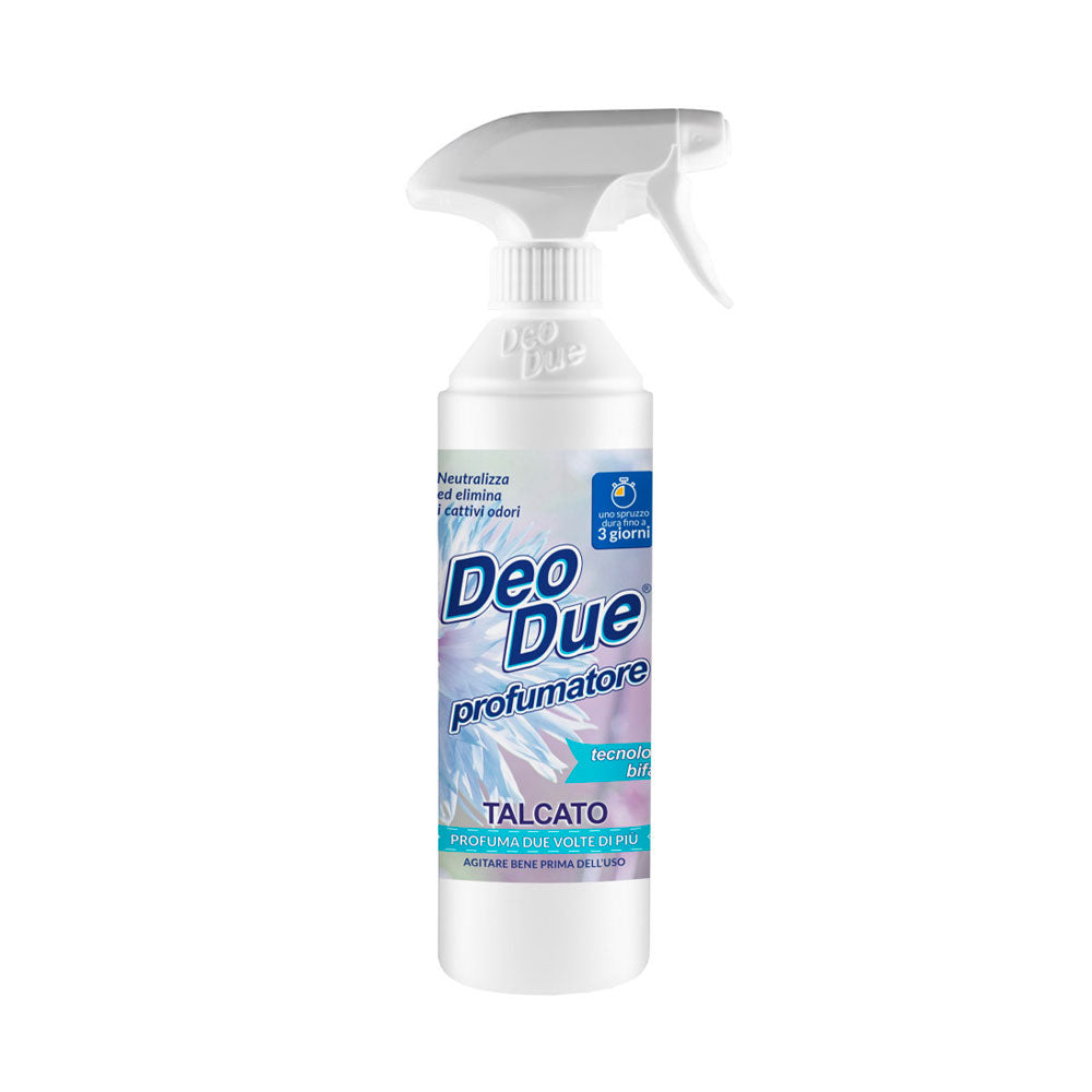 DEO DUE - PROFUMATORE AMBIENTI SPRAY TALCATO 500ml
