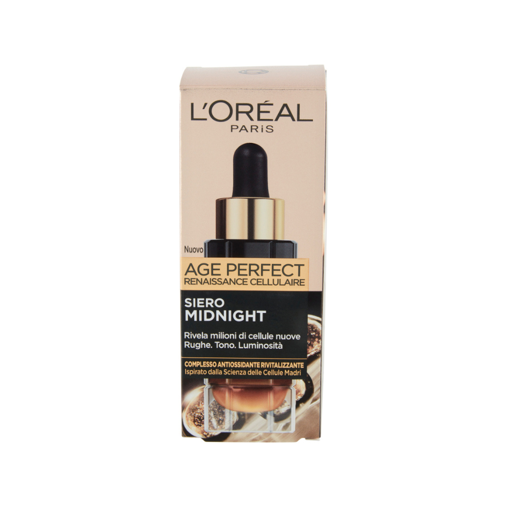 L’ORÉAL PARIS AGE PERFECT RENAISSANCE CELLULAR SIERO MIDNIGHT ANTI-ETA’ - 30ML