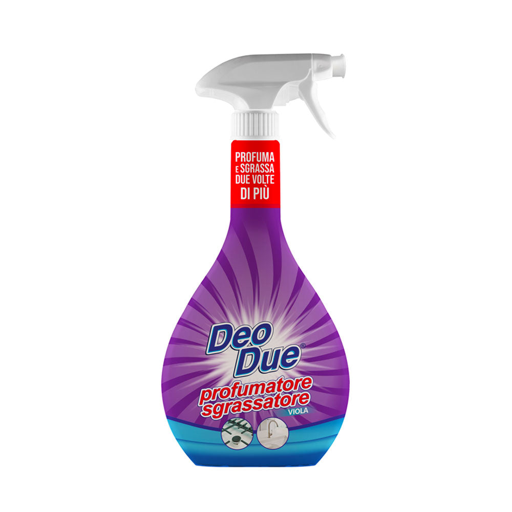 DEO DUE - PROFUMATORE SGRASSATORE SPRAY VIOLA 600ml