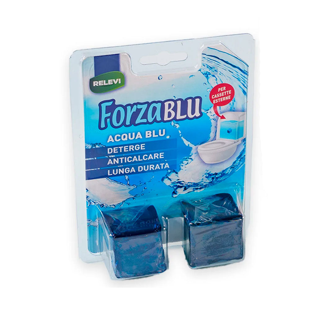 RELEVI - FORZA BLU ACQUA BLU PASTIGLIE WC - 2PZ