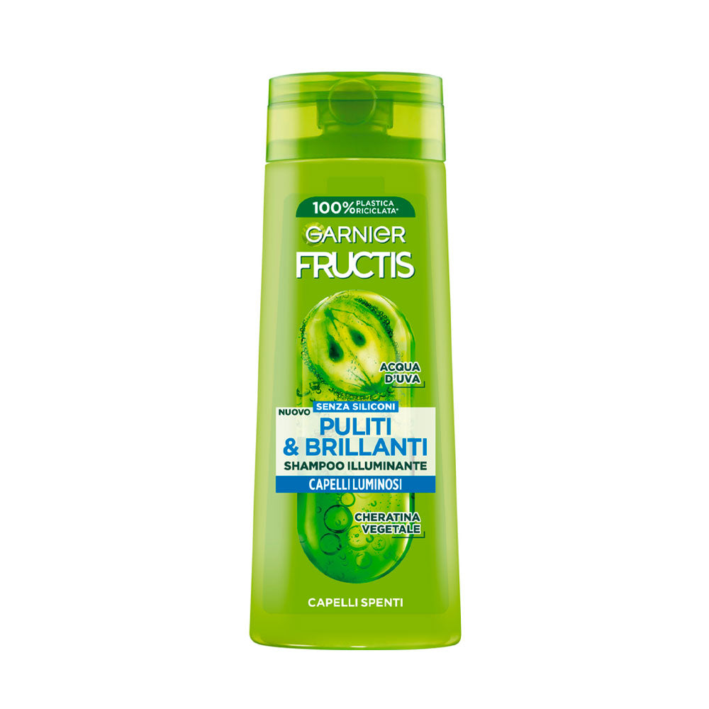 GARNIER - FRUCTIS FORTI E BRILLANTI SHAMPOO FORTIFICANTE - 250 ML